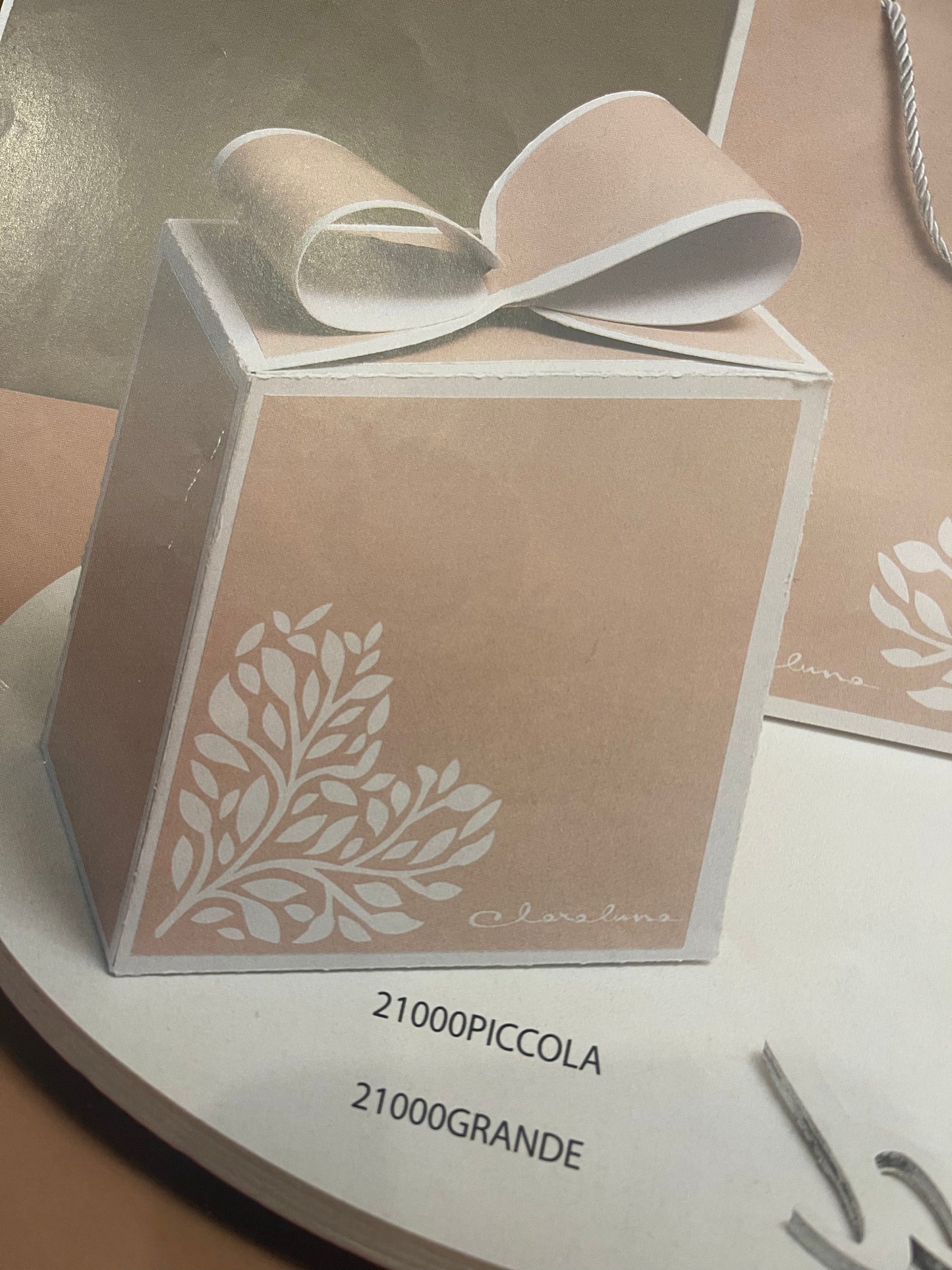 Claraluna Piattino Carta da zucchero "Allegria" e sapone alla brezza marina