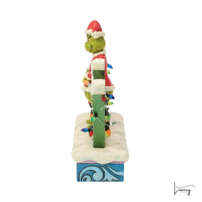 Disney Jim Shore Statuina Grinch  GRINCHY