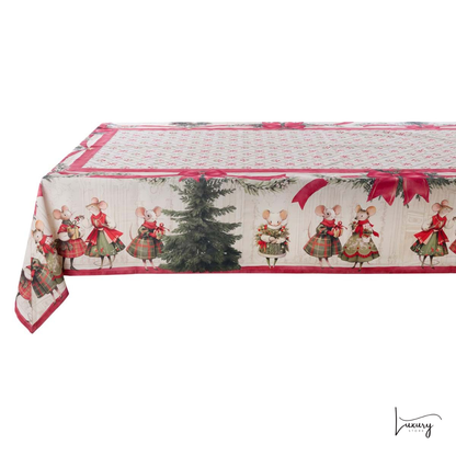 Blanc Mariclò Tovaglia La Favola di Natale Collection