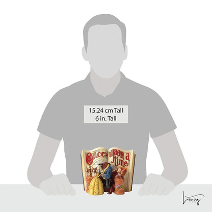 Disney Traditions Figurina Storybook La Bella e la Bestia – Jim Shore