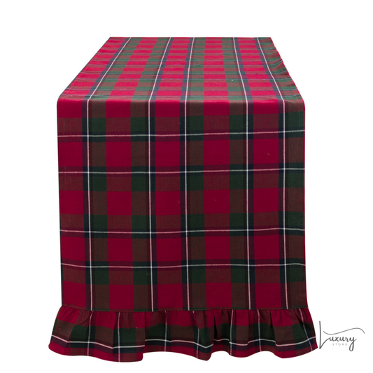 Blanc Mariclò Runner in tartan