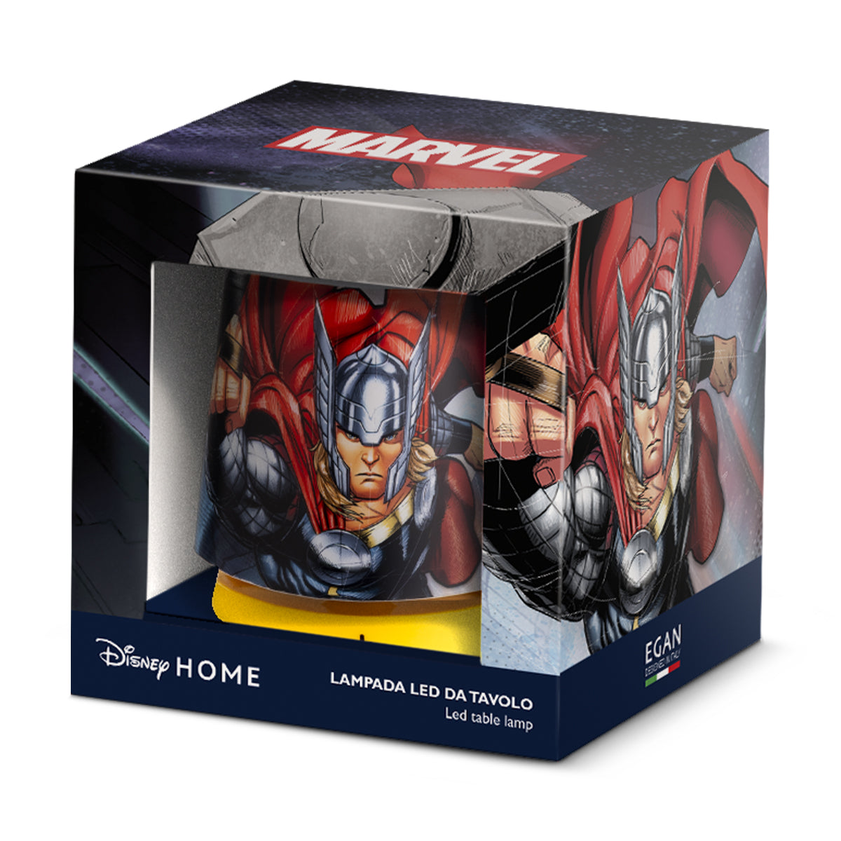 Egan Lampade led Marvel