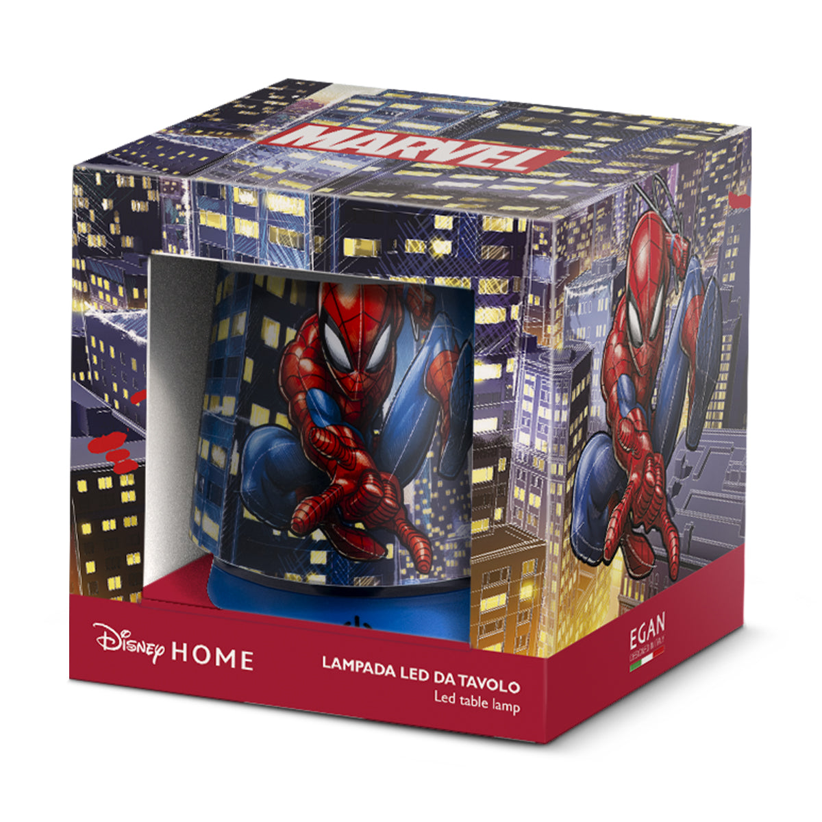 Egan Lampade led Marvel