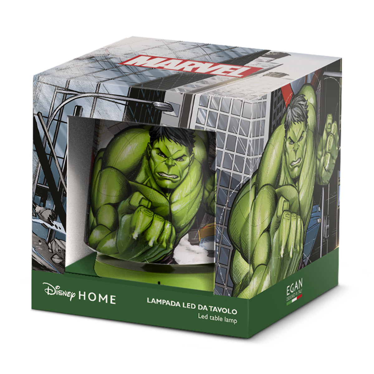 Egan Lampade led Marvel