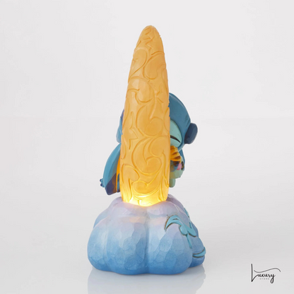 Disney Tradition  Figurina Stitch e Souillon Luna luminosa