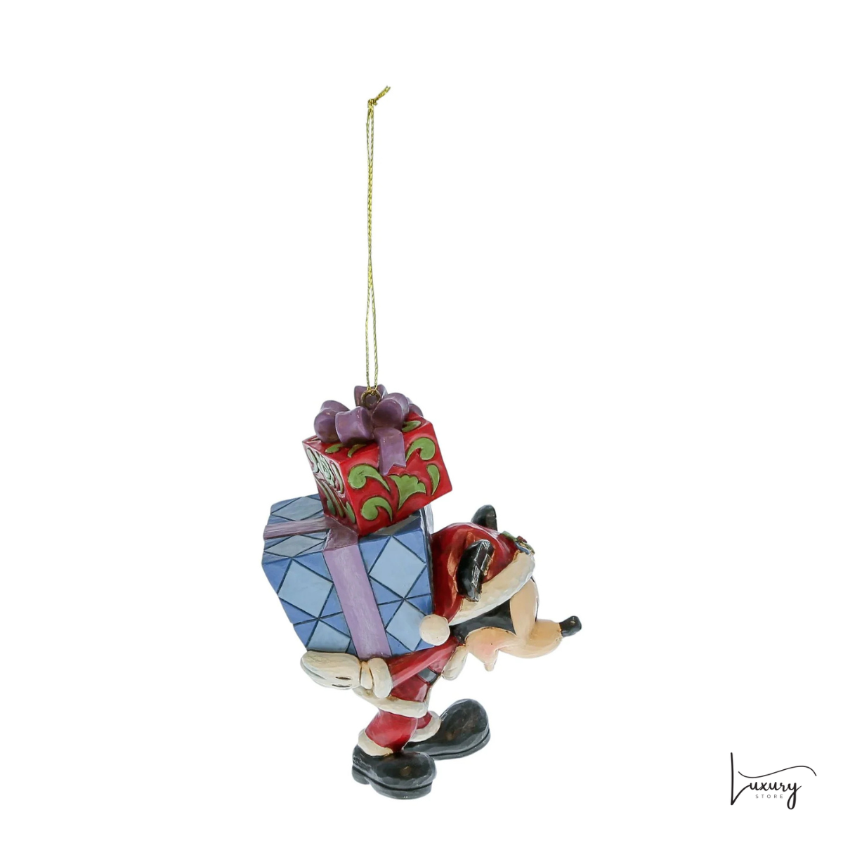 Disney Jim Shore Addobbo per Albero Topolino con pacchetti regalo