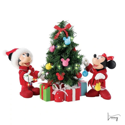 Disney Topolino e Minnie addobbano Albero