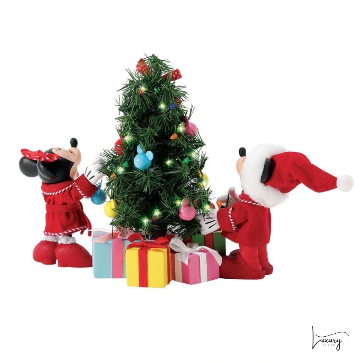 Disney Topolino e Minnie addobbano Albero