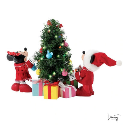 Disney Topolino e Minnie addobbano Albero