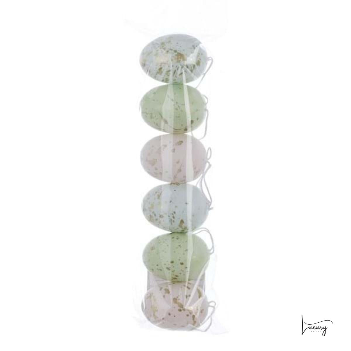 Blanc Mariclò set 6/ uova di Pasqua Fior di Pasqua