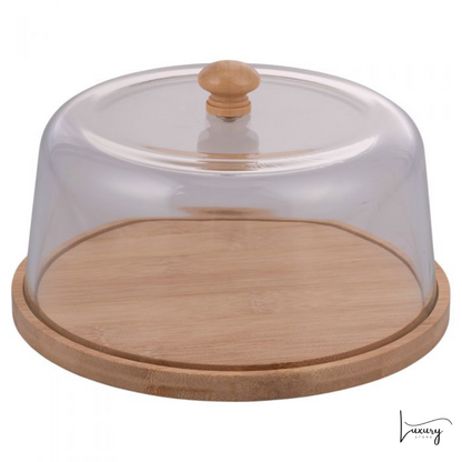 Villa d'este Vassoio con cloche D. 19,6cm