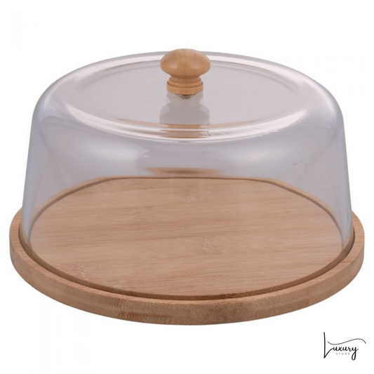 Villa d'este Vassoio con cloche D. 19,6cm