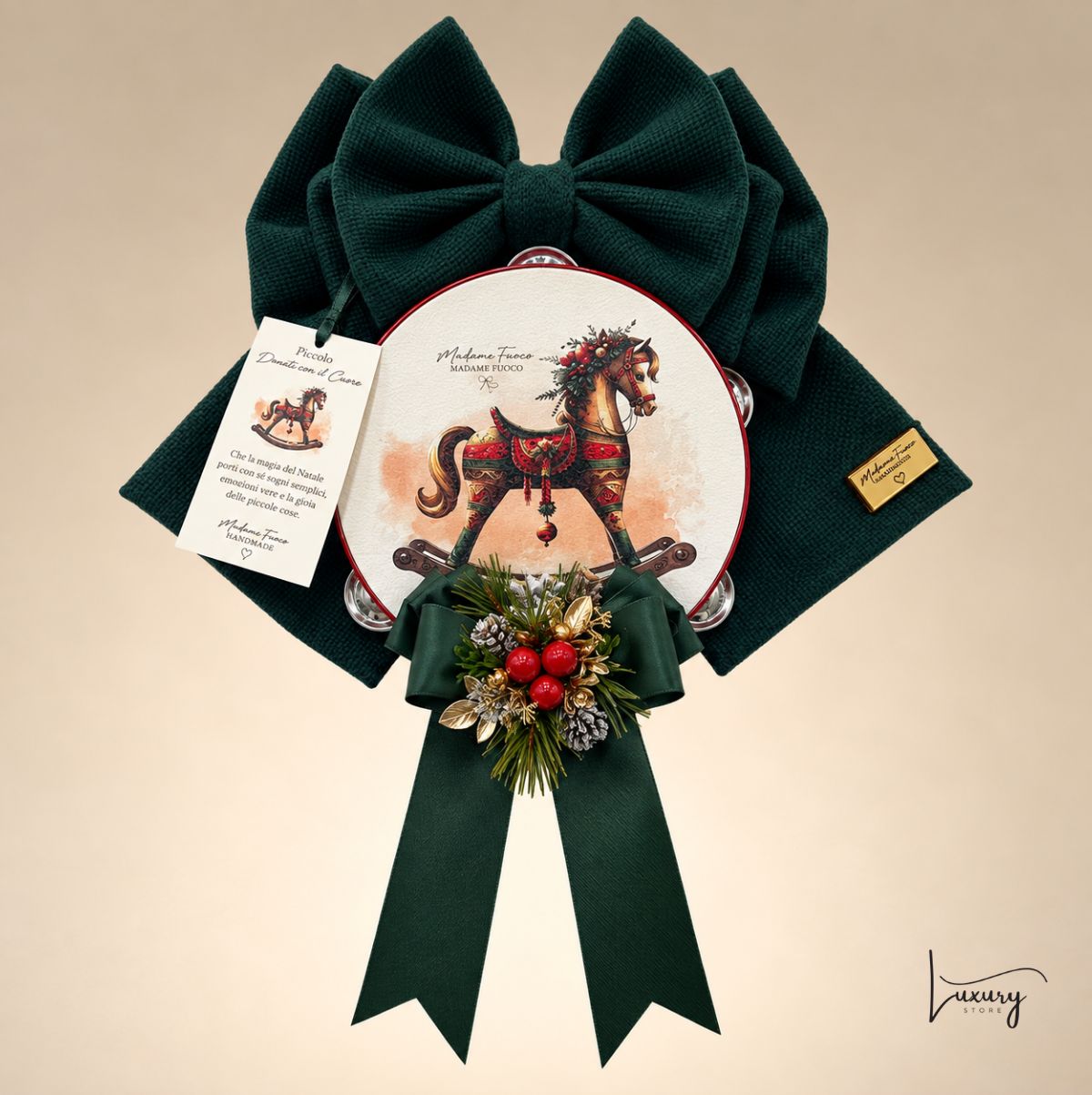 Madame Fioccò Fiocco Dondolio dei ricordi H. 35 cm