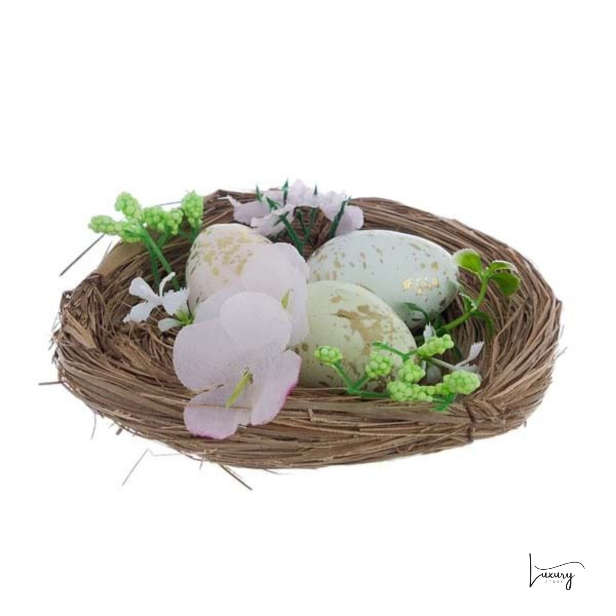 Blanc Mariclò Cestinetto con uova  Fior di Pasqua