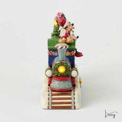 Disney Jim Shore Statuetta Il treno di Topolino e i suoi Amici