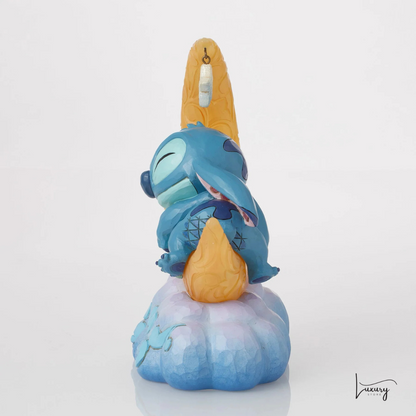 Disney Tradition  Figurina Stitch e Souillon Luna luminosa