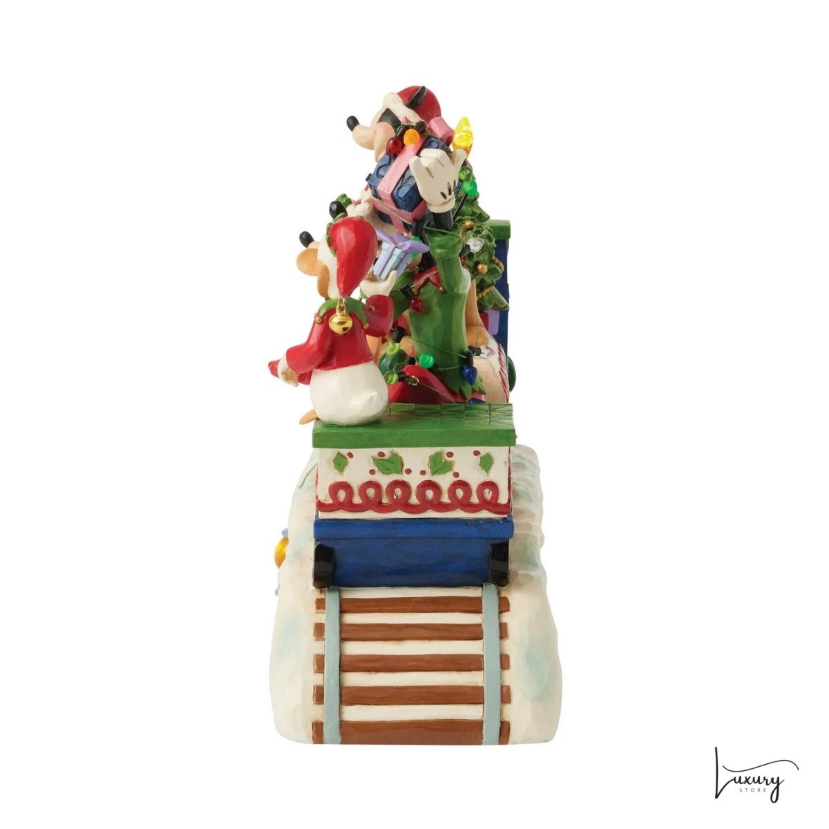 Disney Jim Shore Statuetta Il treno di Topolino e i suoi Amici