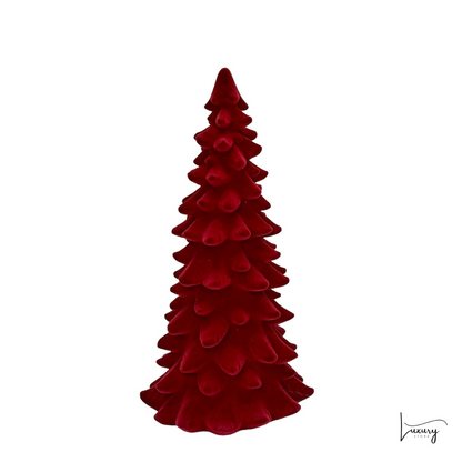 Albero Rosso in Velluto