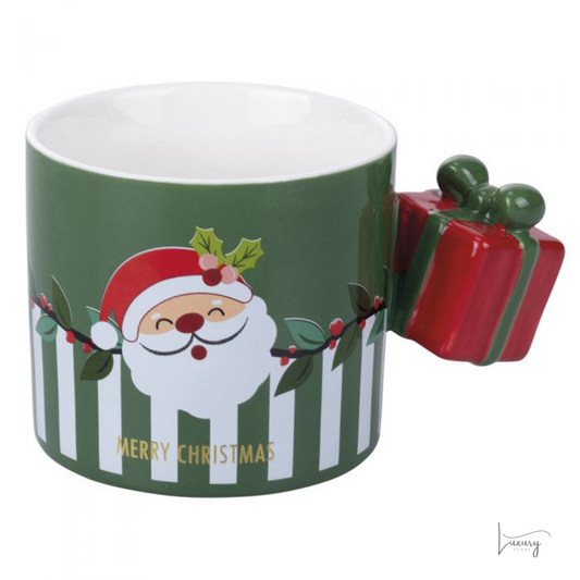 Villa D' Este Tazza di Natale con manico pacco regalo