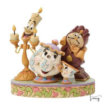 Disney Tradition  Figurina Lumiere, Tockinns, Mrs.Brics Chicco