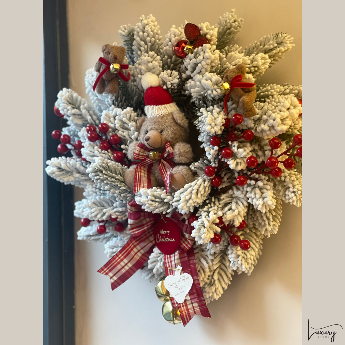 Cherry and Peach Corona Fuoriporta Teddy