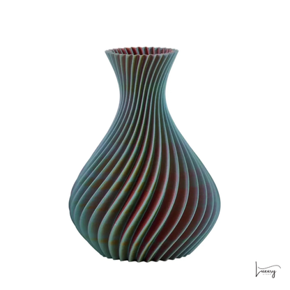 Melaverde Vaso Spirale Diamante H. 26 CM