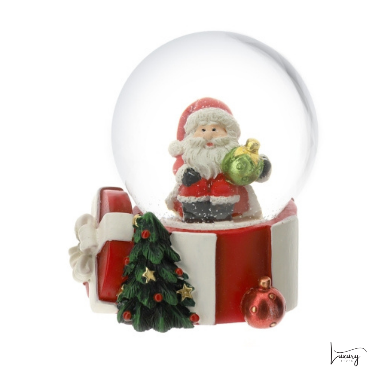 Hervit Palla acqua/neve in resina h. 6,5 cm