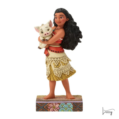 Disney Traditions Figurina Vaiana & Pua – Jim Shore