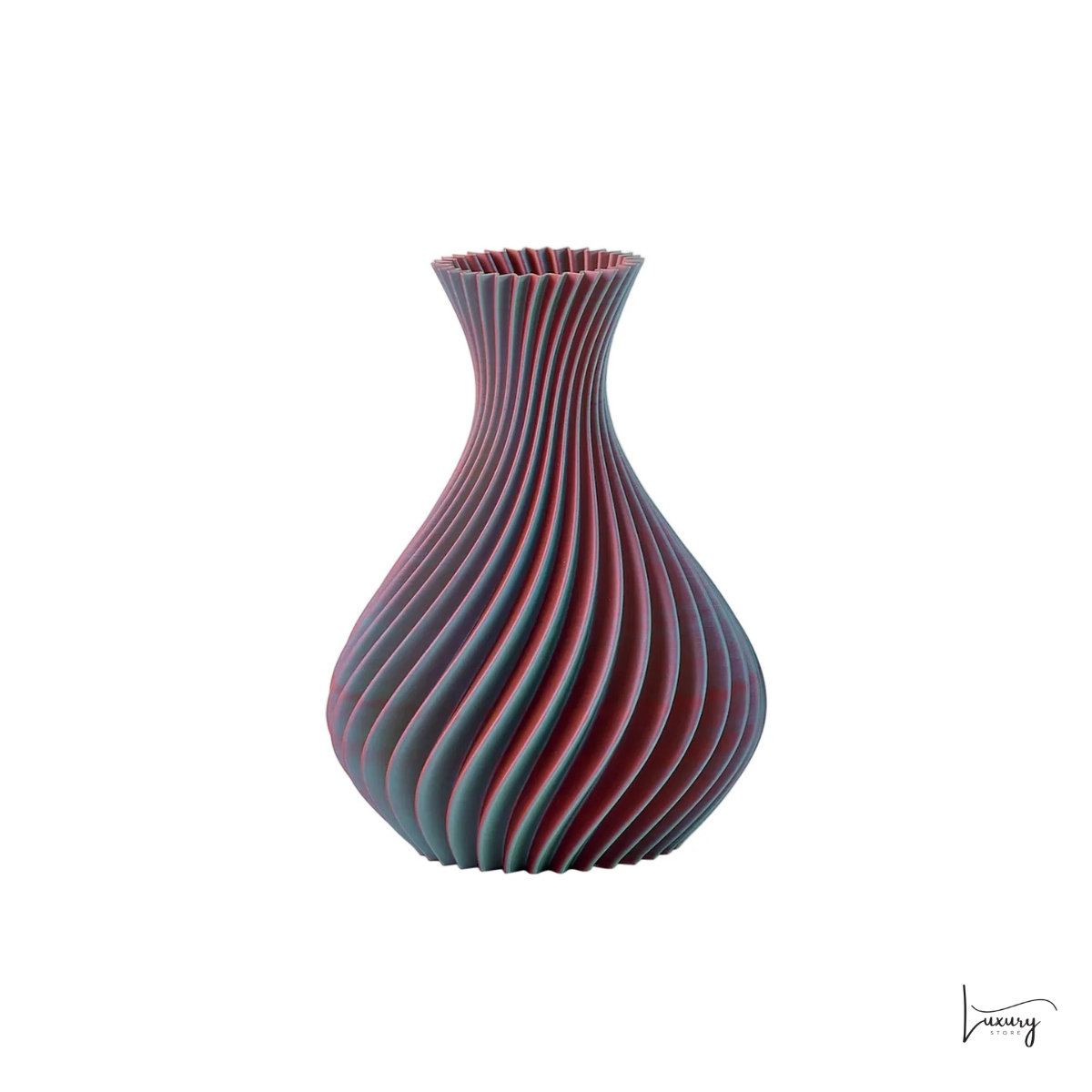 Melaverde Vaso Spirale Diamante H. 26 CM