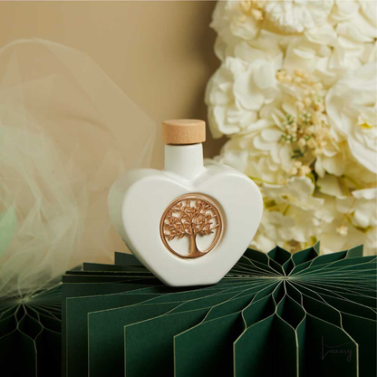 Claraluna Oliera cuore con decoro albero della vita