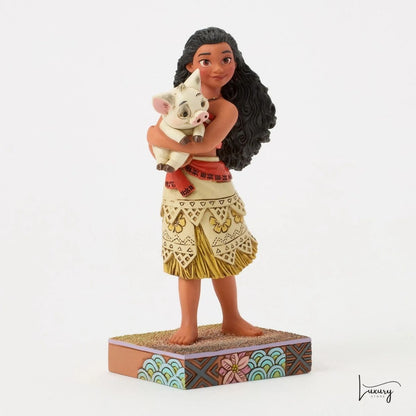 Disney Traditions Figurina Vaiana & Pua – Jim Shore