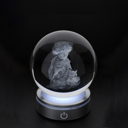 Hervit  Sfera Crystal Planet Piccolo Principe