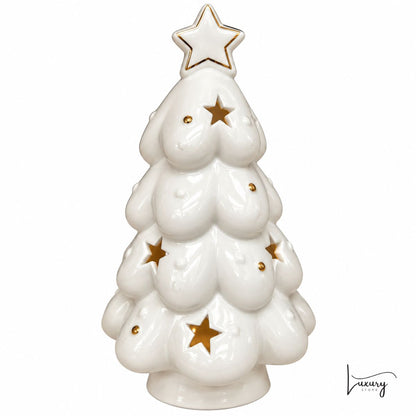 Mascagni Albero di natale in porcellana con led