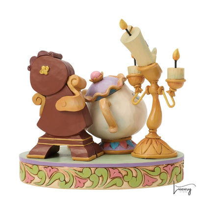 Disney Tradition  Figurina Lumiere, Tockinns, Mrs.Brics Chicco