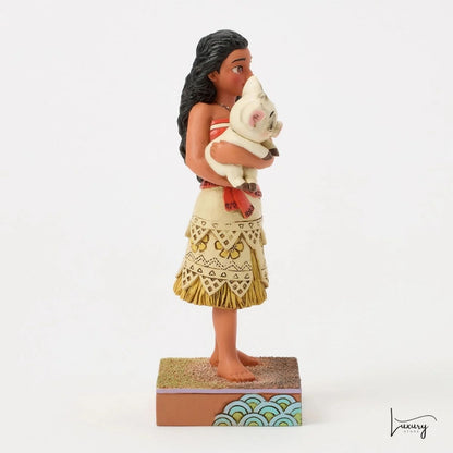 Disney Traditions Figurina Vaiana & Pua – Jim Shore