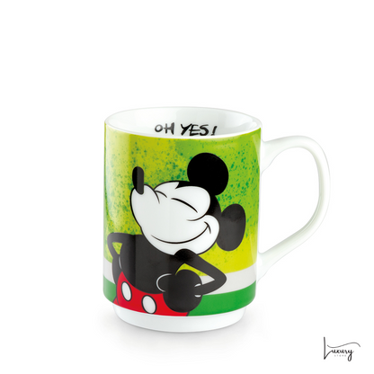 Egan Mug impilabile Mickey Verde