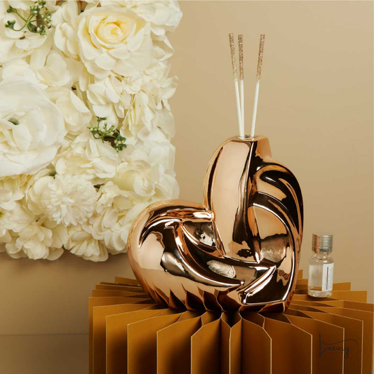 Claraluna Diffusore Cuore intreccio grande