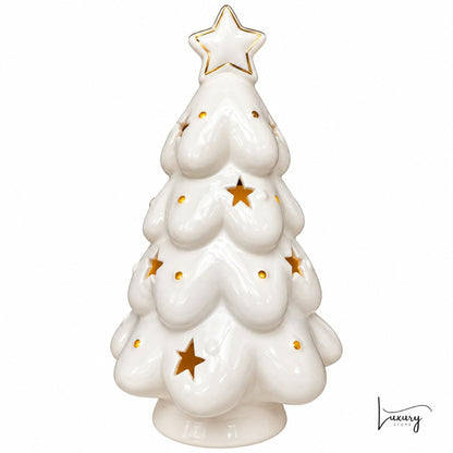 Mascagni Albero di natale in porcellana con led