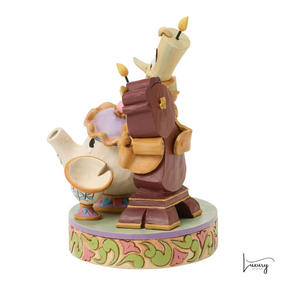 Disney Tradition  Figurina Lumiere, Tockinns, Mrs.Brics Chicco
