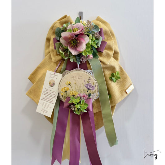 Madame Fiocco' Fiocco con Tamburello H: 50 cm Primavera in fiore