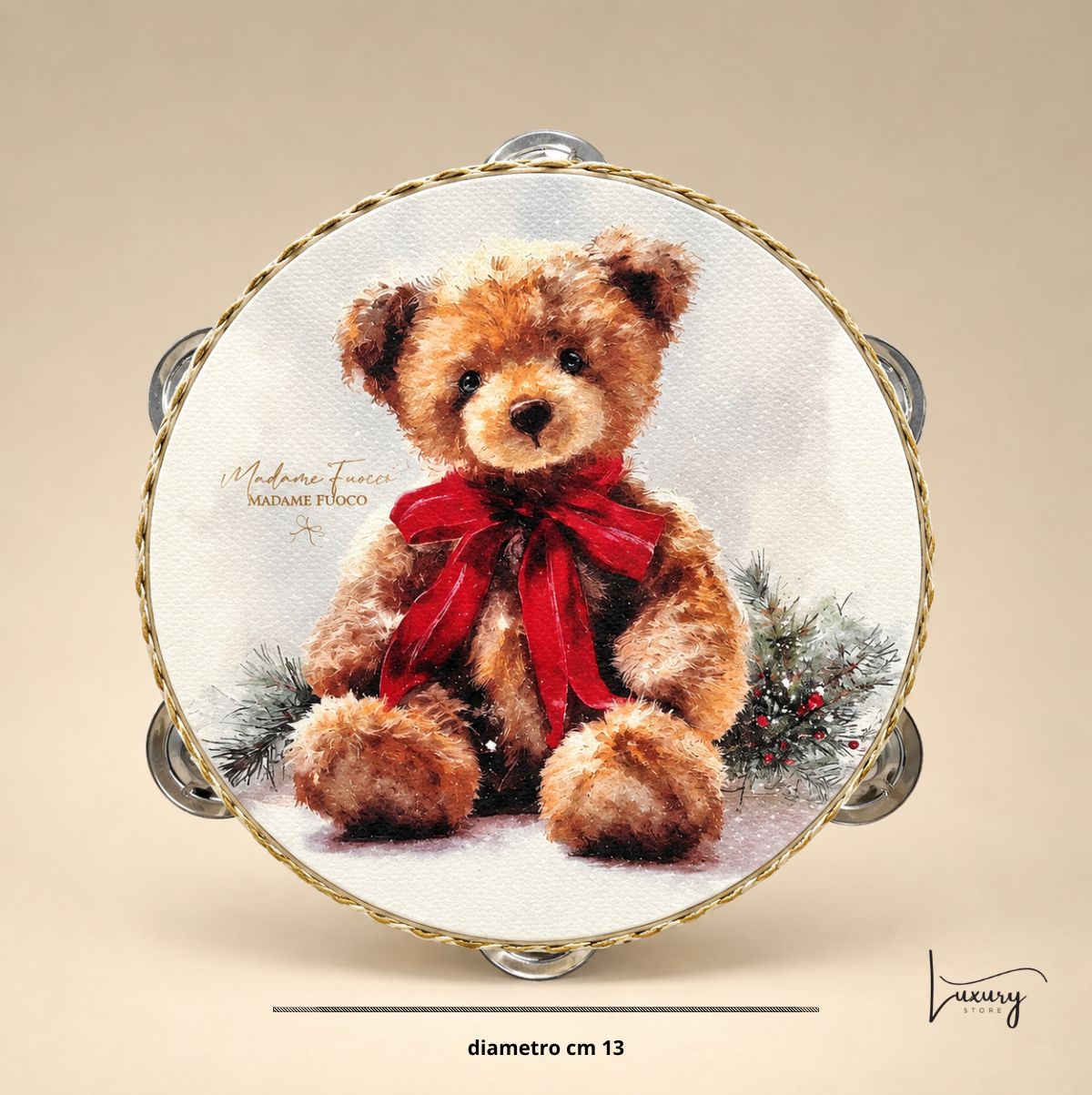 Madame Fioccò Tamburello dolce Teddy