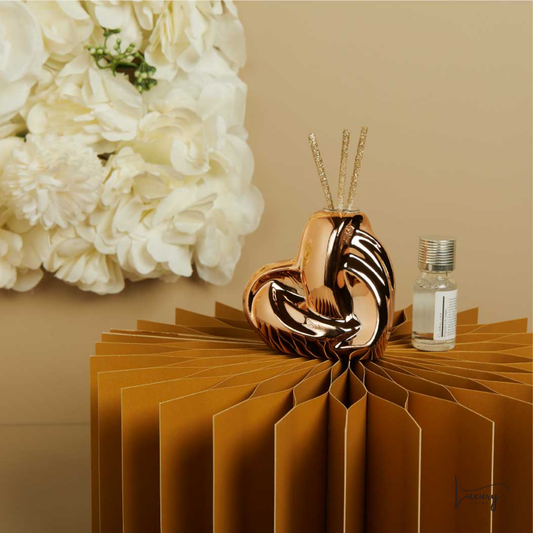 Claraluna Diffusore Cuore intreccio piccolo