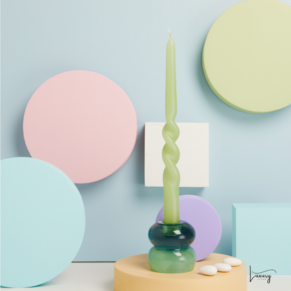 Claraluna Candelabro bicolore verde