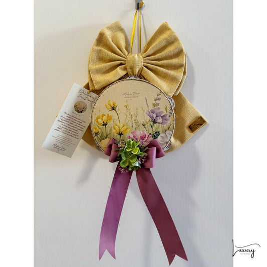 Madame Fiocco' Fiocco con Tamburello H: 30 cm Primavera in fiore