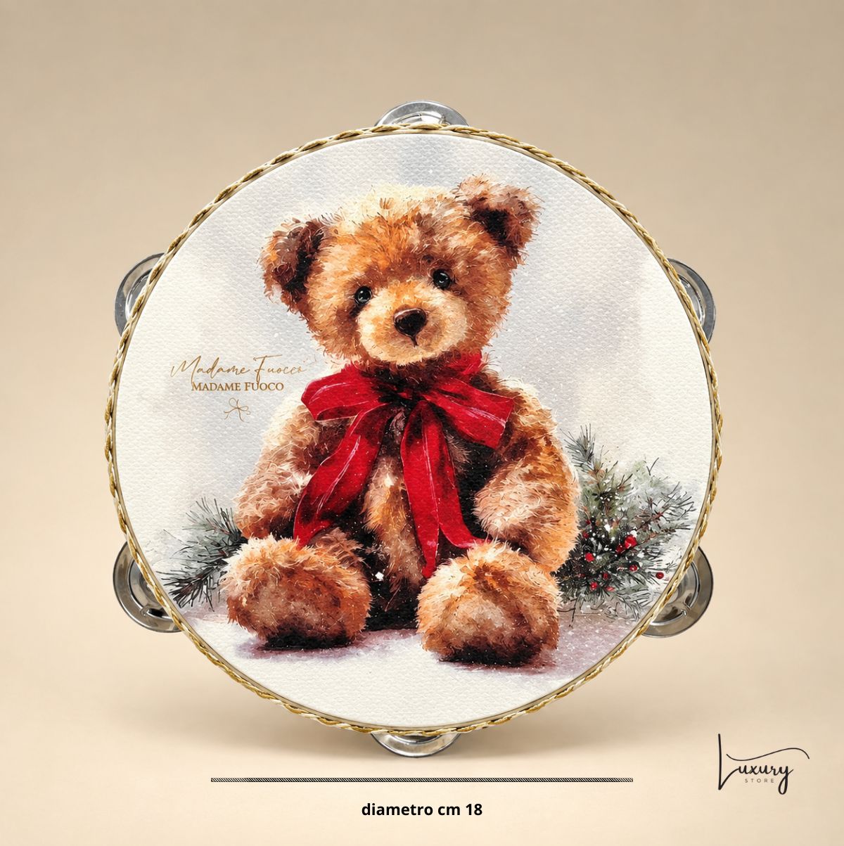 Madame Fioccò Tamburello dolce Teddy