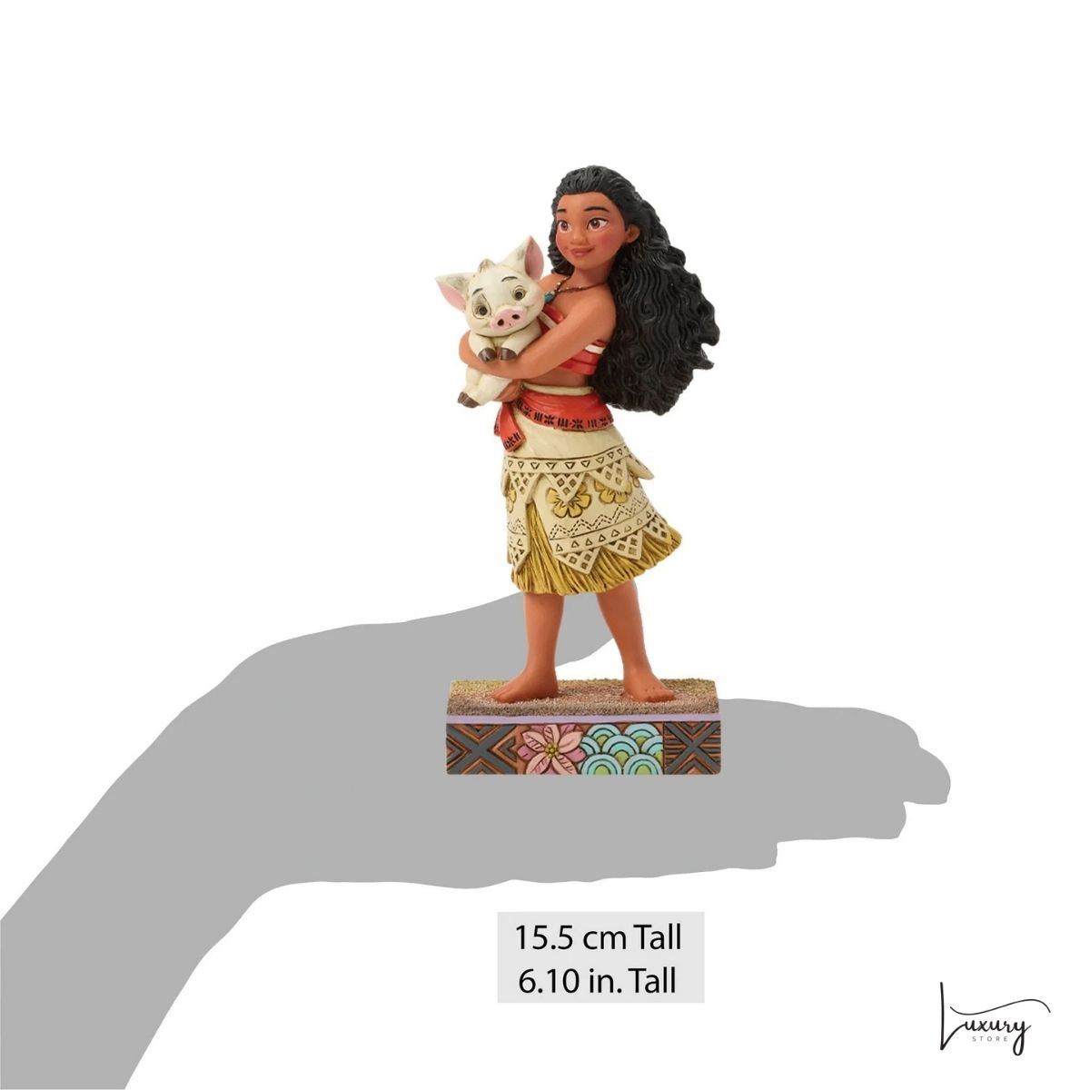 Disney Traditions Figurina Vaiana & Pua – Jim Shore