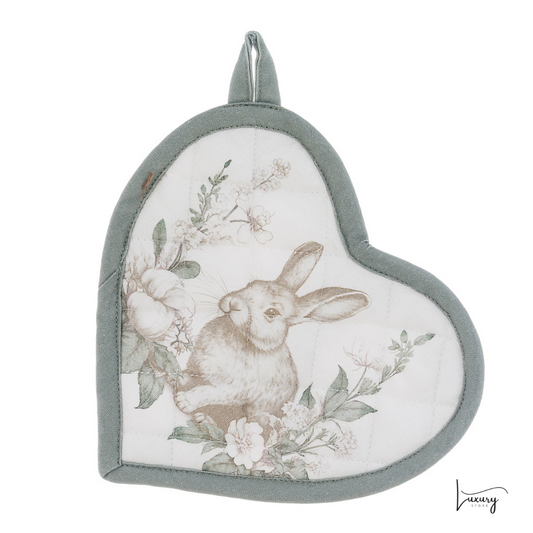 Blanc Mariclò Presina double face collezione Le Jardin des Lapin