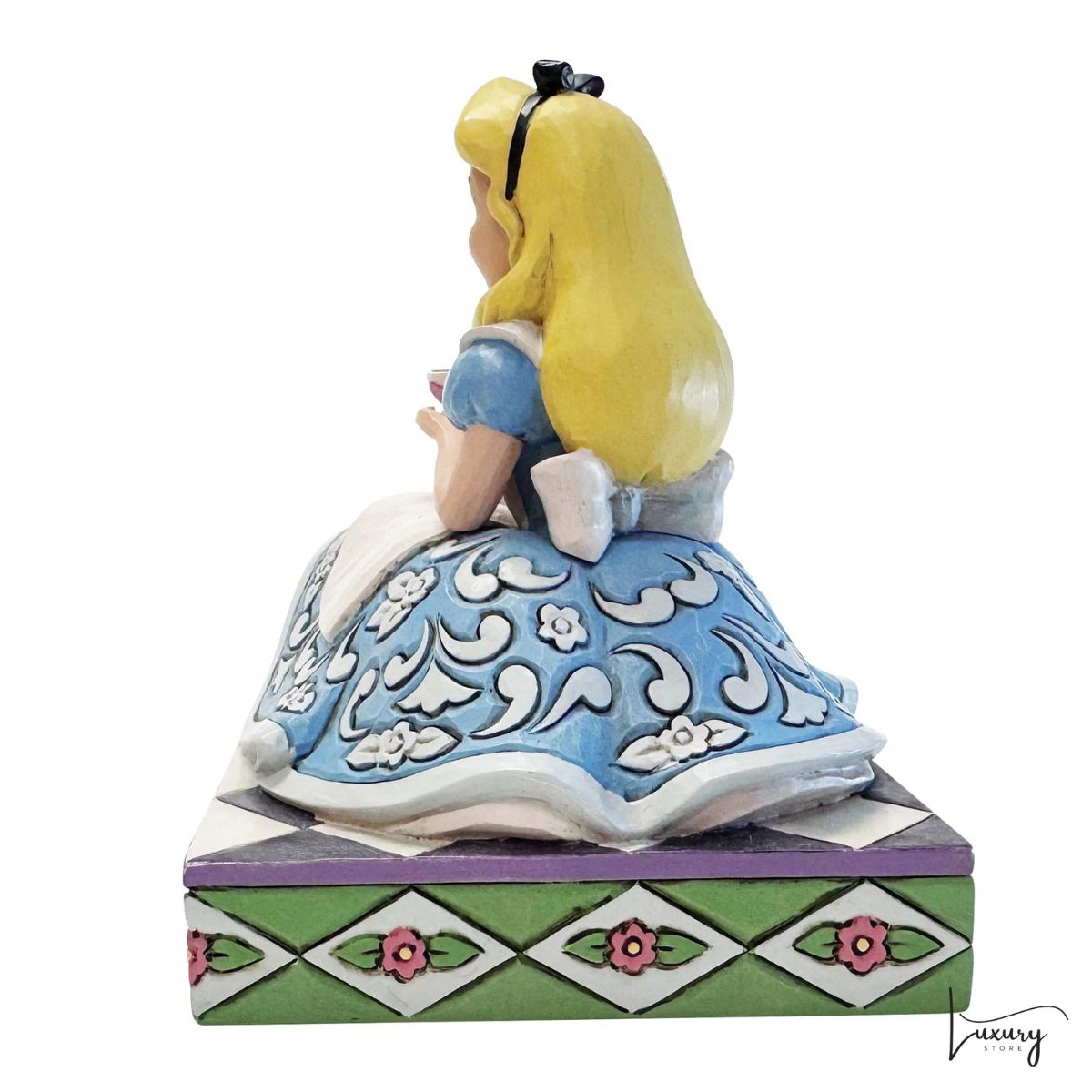 Disney Traditions Figurina Alice con Teiera Gigante – Jim Shore