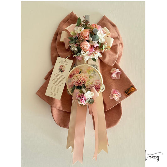 Madame Fiocco' Fiocco con Tamburello H: 50 cm Carezze di primavera