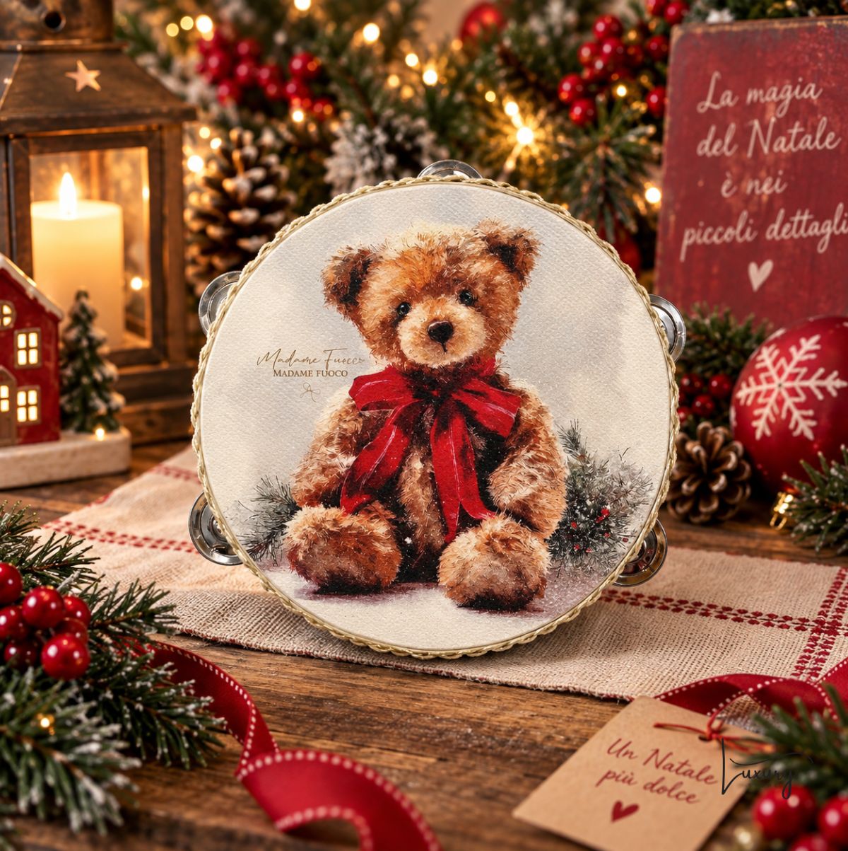 Madame Fioccò Tamburello dolce Teddy